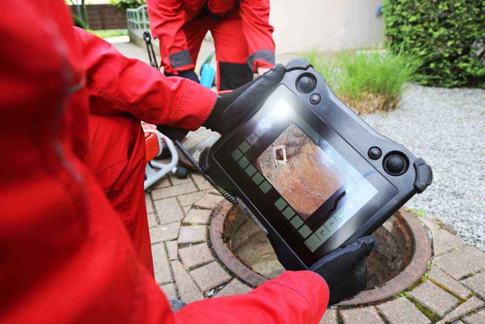 sewer video footage