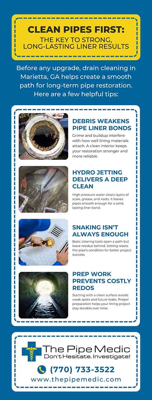 Clean Pipes First: The Key to Strong Long-lasting Liner Results